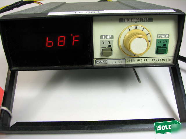 Fluke 2168A digital thermocouple jktersbc range used