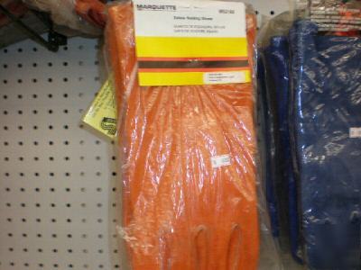 Marquette delxue orange welding gloves