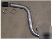 New ford 8N 9N 2N air cleaner steel tube hose clamp kit 