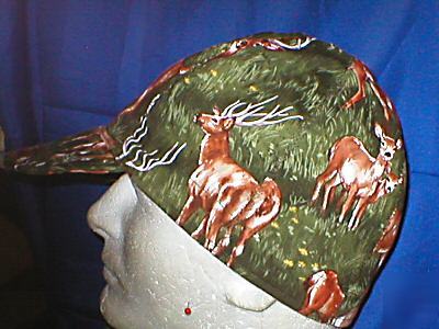 Welding biker hat hats cap caps deer season