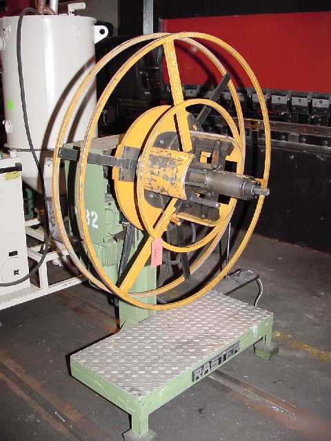 660LB uncoiler, raster 300-01 non-motorized