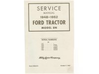 8N ford tractor service manual licensed reproduction