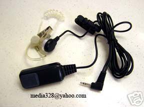 Acoustic earpiece ptt mic for motorola talkabout series