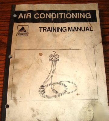Agco tractor air conditioning training manual 