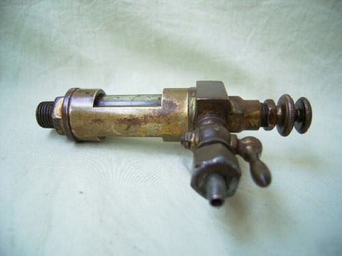 Antique drip oiler for hit and miss or steam car engine