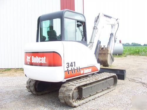 2003 bobcat 341 mini excavator