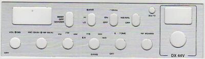 DX44V silver faceplate