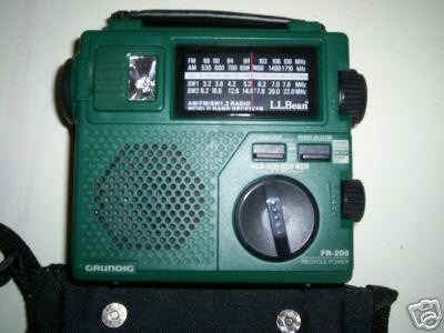Grundig l.l. bean edition shortwave radio