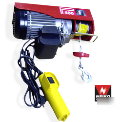 Neiko electric hoist capacity winch 440LB 440LBS tool
