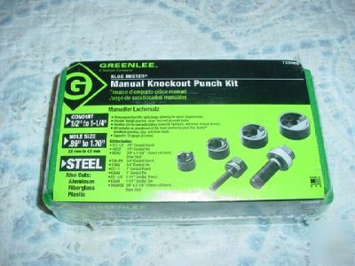 New greenlee knockout punch kit 7235BB slug buster tool