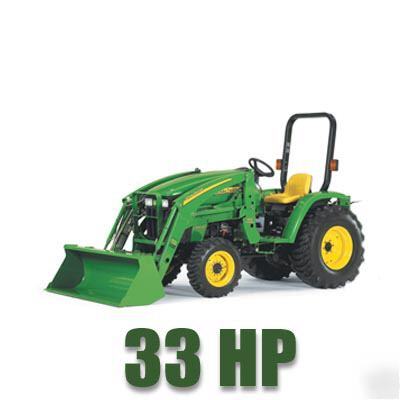 New john deere 3203 33HP 4WD tractor with jd 300 loader