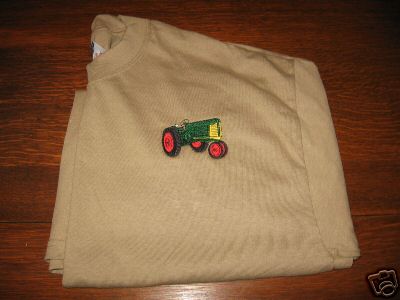 New oliver row crop khaki t-shirt xl 