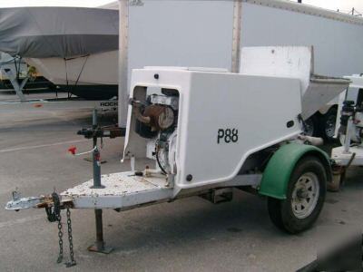 2002 diesel schwing trailer concrete pump P88