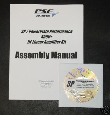 450V+ assembly manual w/cd rom