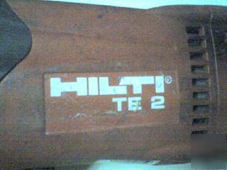 Hilti TE2 te-2 rotary hammerdrill hammer drill corded