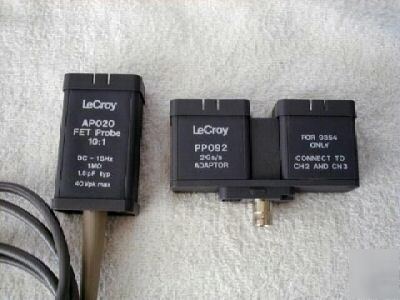 Lecroy 9354M 500MHZ 4 ch digital oscilloscope w/extras 