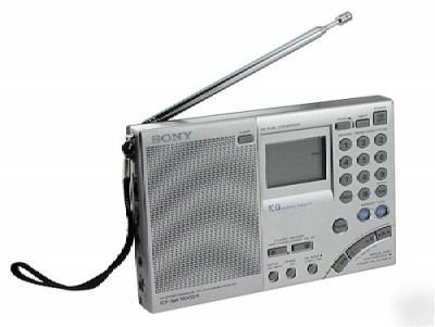 Like new sony icf-SW7600GR worldband receiver - 