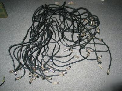 Lot 24 used 4 wires in 1 with a plastic coating cable