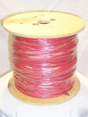New 1000 ft fire alarm wire 16 awg/2 fplr comtran reel