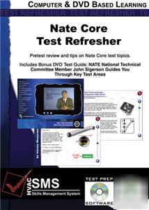 New nate core refresher program on dvd in box