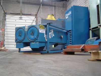 Torit t-2000 dust collector, 1900 cfm, 4 filters, used