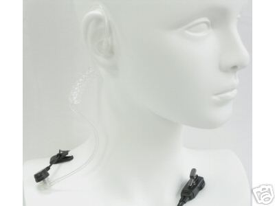 2-wire vox earphone w/ acoustic tube for mot talkabout 
