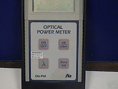 Fis ov-pm optical power meter 