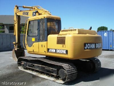 John deere 490E 120 series excavator good machine