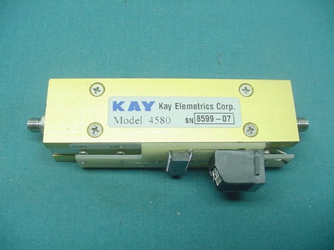Kay elementrics 4580 programmable attenuator 50 ohm sma
