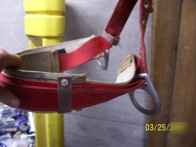 Lineman tree trimmers bucket belt/saddle for sky genie