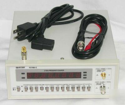 New high quality 2.7GHZ frequency counter. 110 volt