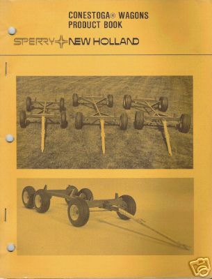 New holland product book for conestoga wagons