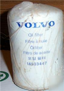 New volvo oil filter / heavy equipment - backhoe 