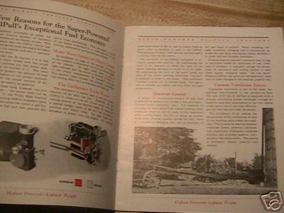 Rumely oil pull tractor book-1928 super powered
