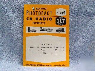 Sams photofact cb radio manual #117