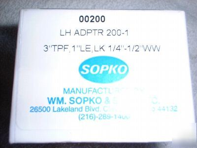 Sopko surface grinder lh wheel adapter part no. 200-1