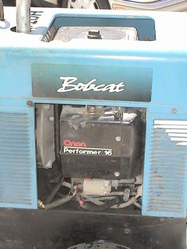 Miller bobcat 225 nt cc/cv ac/dc 8000W generator/welder