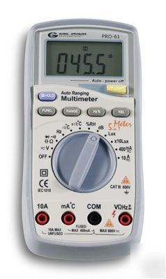 5-in-1, sound, light, temp, capacitance, freq. meter