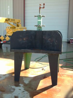 Greene mfg. 4 station heavy duty welding table