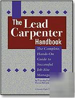 Lead carpenters handbook