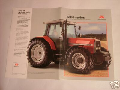 Massey ferguson 6100 series tractor sales brochure,