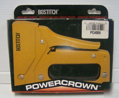 New bostitch power crown heavy duty stapler # PC4000 