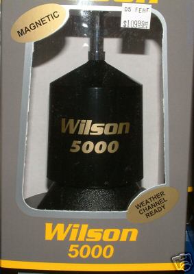 New wilson 5000 magnetic cb antenna. very powerful. 