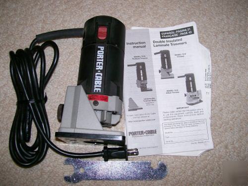 Porter cable 7301 laminate trimmer/ router w/ 7309 base