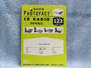 Sams photofact cb radio manual #123