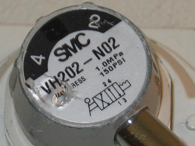 Smc 2 position hand valve VH202-N02 