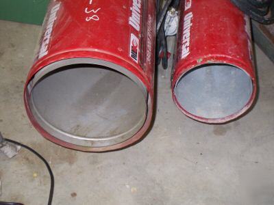 Universal 350,000 btu space heater forced air propane 