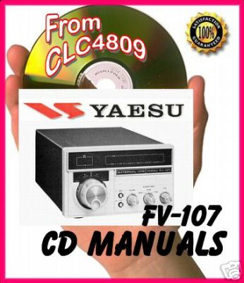 Yaesu fv-107 vfo cd manual and schematic FV107
