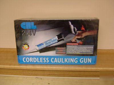  cr laurence 2.4V light duty cordless caulk gun 
