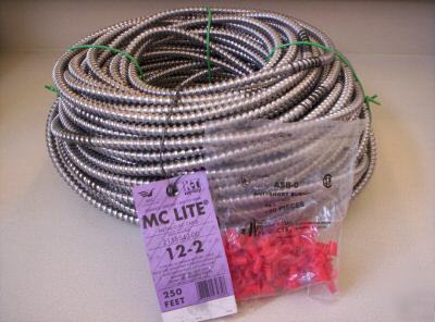 12-2 mc cable 235 ft. roll of 12-2 stranded 